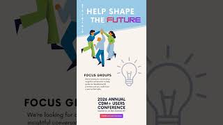 Help Shape The Future of CDM+ #focusgroup #AUC2026 #shorts