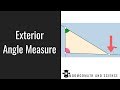Understanding Exterior Angles of a Triangle
