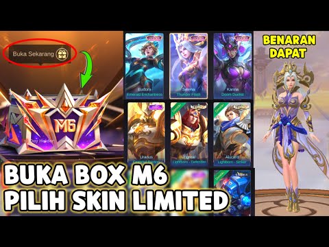 KLAIM SKIN LUCKYBOX LIMITED BOX M6 ! PILIH SENDIRI & BISA GRATIS ? SEBAIK ITUKAH MONTON