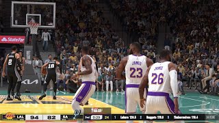 lebron thought he had the game... until wembanyama shut him down