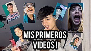 REACCIONANDO A MIS PRIMEROS VIDEOS!!!