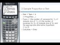 Statistical Tests with TI-84