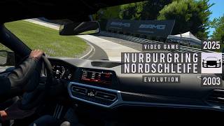 Nürburgring Nordschleife Video Game Evolution (2003-2025)