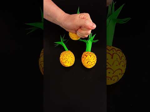 DIY Pineapple Pufferfish