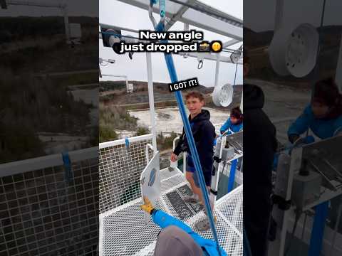 Alternate Angle of my failed Marshmallow Catch😂 with ​@BungeeCan #bungeejumping #funny #stunt