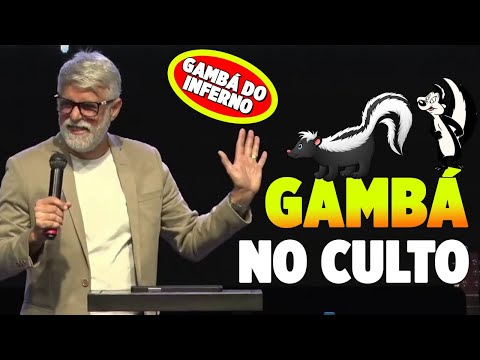 Claudio Duarte GAMBÁ NO CULTO! Pastor Claudio Duarte