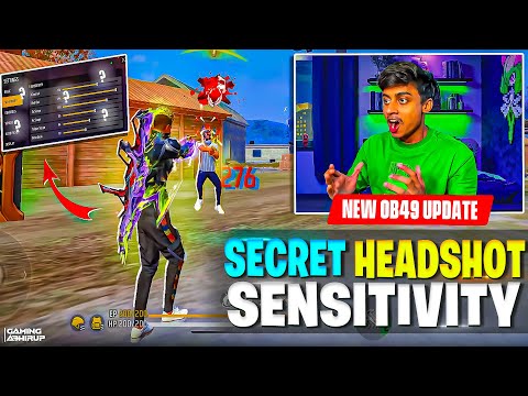 Best Headshot Sensitivity In Free Fire - AFTER UPDATE🤯💀 | Free Fire Best Sensitivity | Free Fire Max