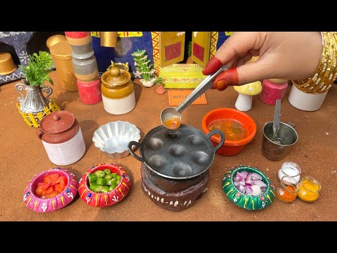 Miniature Egg Paniyaram Recipe l Egg Paniyaram l Egg Bites l Mini Cooking l Egg Recipes