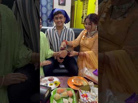 बचपन से हम रक्षाबंधन पर ये करते हैं#vlog #rakhi #bhai #rakhicelebration