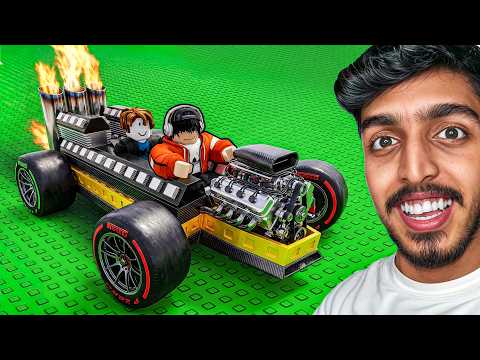 We Built The Fastest Car in Roblox 🤩!!