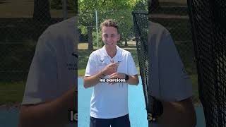 Le premier robot de tennis au monde capable de jouer de vrais échange avec toi ! 😳 #shorts