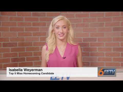 2023 Miss Homecoming Candidate: Isabella Weyerman