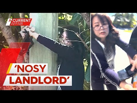 Nightmare 'nosy landlord' accused of spying on tenants | A Current Affair