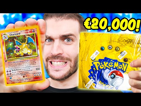 APRO con ZANO un BOX POKEMON SET BASE da 20.000€! [Evento Box Break]