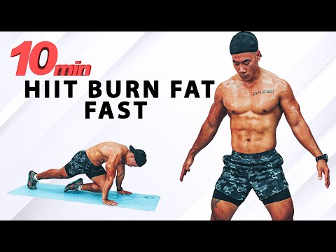 How to burn fat effectively in 10 minutes with HIIT exercises