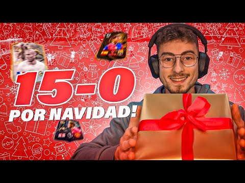 ¡ME REGALAN el 15-0 POR NAVIDAD! (+ ICONO RECOMPENSAS) | FUT CHAMPIONS FC 25