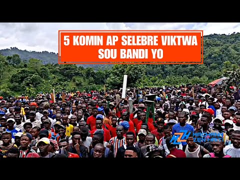 Gwo Viktwa Sou Bandi Yo Nan Grandans! Plizyè milye moun ki sòti nan 5 komin pran lari pou selebre