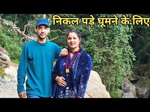 एक दिन में की चोपता घाटी के सारे गाँवों की सैर || Preeti Rana || Pahadi lifestyle vlog || Chopta