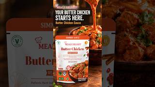 Your Butter Chicken starts with the sauce. 🍛 Meals Delight Butter Chicken Sauce #butterchicken #usa
