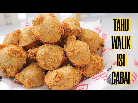 TAHU WALIK ISI CABE ‼️GARING DI LUAR LEMBUT DAN PEDAS DI DALAM