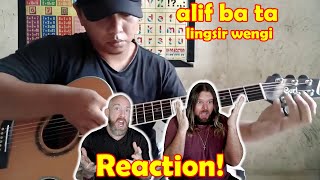 Musicians react to hearing lingsir wengi(fingerstyle)alif ba ta