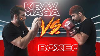 ¿Que pasa si le das una patada a un boxeador? - KRAV MAGA VS BOXEO