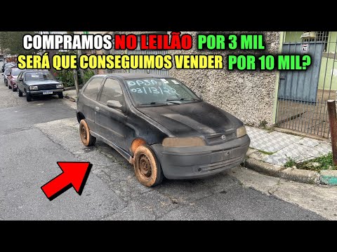 TRATO GERAL NO FIAT PÁLIO COMPRADO NO LEILÃO