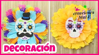 DECORACIÓN DE CALAVERITAS || DIY
