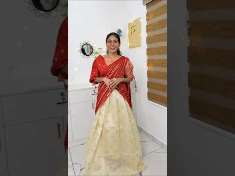 🔥🥹Dhvani പൊളിയല്ലേ..😍⁉️ Dhavani Haul Part -2 #nerin #viral #shorts #flipkart #dhavaniset #halfsarees