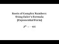 Complex Numbers and Their Properties