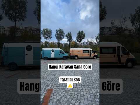 Hangi Karavan Modeli Sana Göre?🚐🧡 #shorts #keşfet #karavan