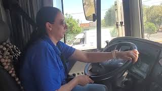 Urbano  lençóis Paulista. Grecco. Linha..9 .motorista Roberta...do terminal para a rodoviária. 