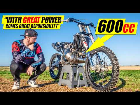 Building World's First 600cc 2 Stroke Dirt Bike!