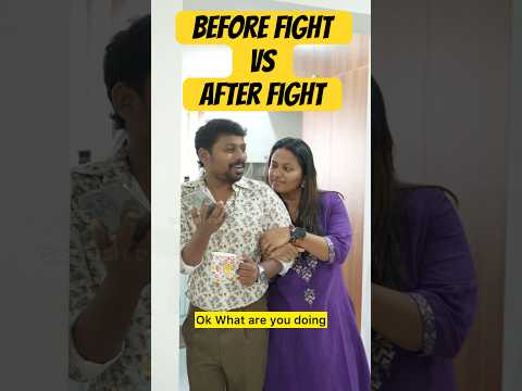 Before fight Vs After fight wife 😁😂🤣😀 #sathishdeepa #deepasathishcomedy #sathishdeepacomedy