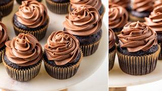 Chocolate Zucchini Cupcakes