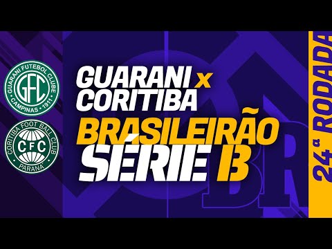 GUARANI x CORITIBA: Série B, onde assistir ao vivo, tudo sobre e pré-jogo