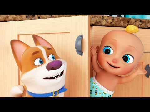 Peek-a-Boo Song + The Finger Family and more Sing Along Kids Songs LooLoo Kids