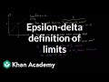 Understanding Limits: Epsilon-Delta Definition