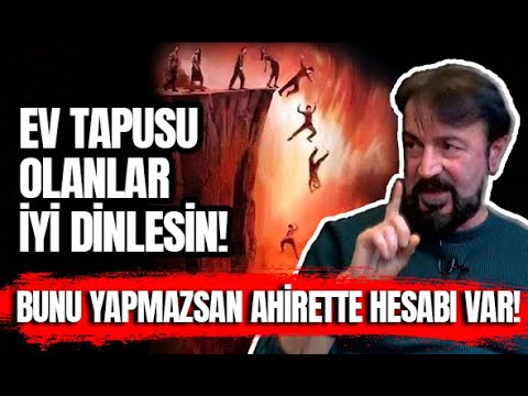 EVİNİN BEDELİ ÜZERİNDEN ZEKAT VERMEZSEN BAŞINA NE GELİR? - SERHAT AHMET TAN