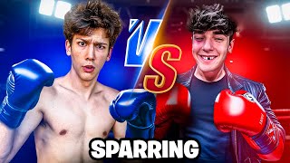 Training w/ BRYCE HALL (Sparring Footage) | NichLmao