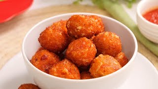 Bolitas de Queso con Tomate estilo Pizza ¡Fáciles y deliciosas! 🧀🍕