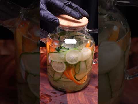 🍋🌿REFreshing Lemon Honey Mint Detox Water! Natural Energy Boost & Gut Health (5-Minute Recipe!)