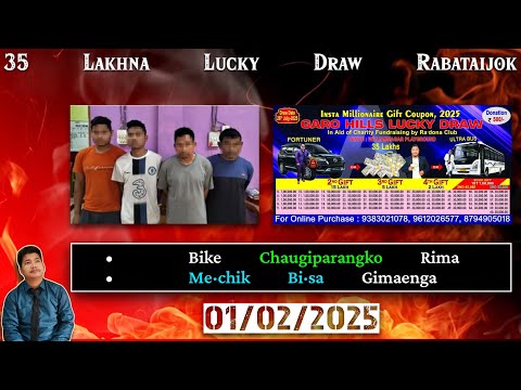 35 Lakhna Lucky Draw Rabataijok | Bike Chaugiparangko Rima | Me·chik Bi·sa Gimaenga