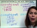 Adding and Subtracting Scientific Notation Challenge