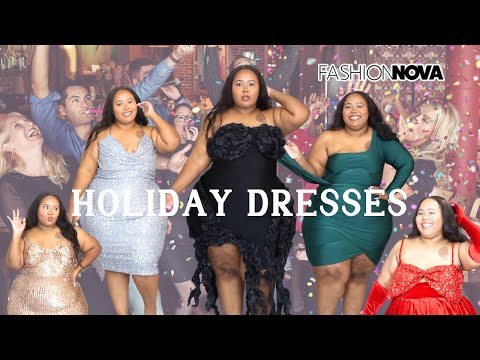 FASHION NOVA's Best Kept Secret for CURVE Holiday Dresses