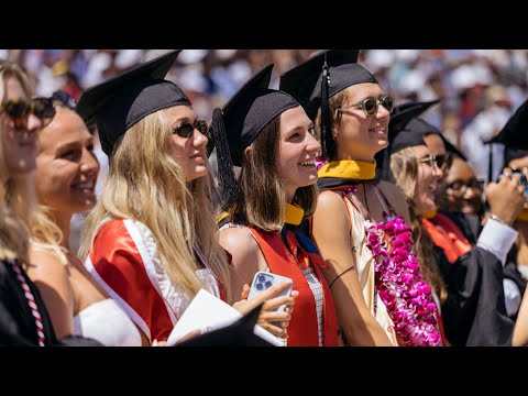 Stanford’s 134th Commencement ceremony