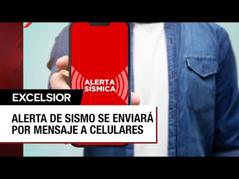 Así funciona el mensaje de alerta sísmica en celulares