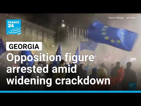 YouTube video thumbnail: Georgia Arrests Opposition Leader Amid Crackdown on pro-EU Voices