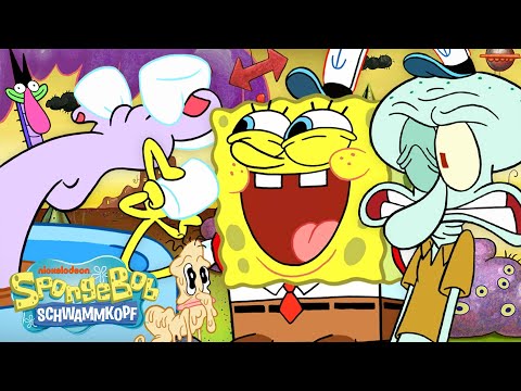 SpongeBob | Rundgang durch die SELTSAMSTEN Orte in Bikini Bottom 👀 | SpongeBob Schwammkopf