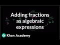 Adding and Manipulating Fractions